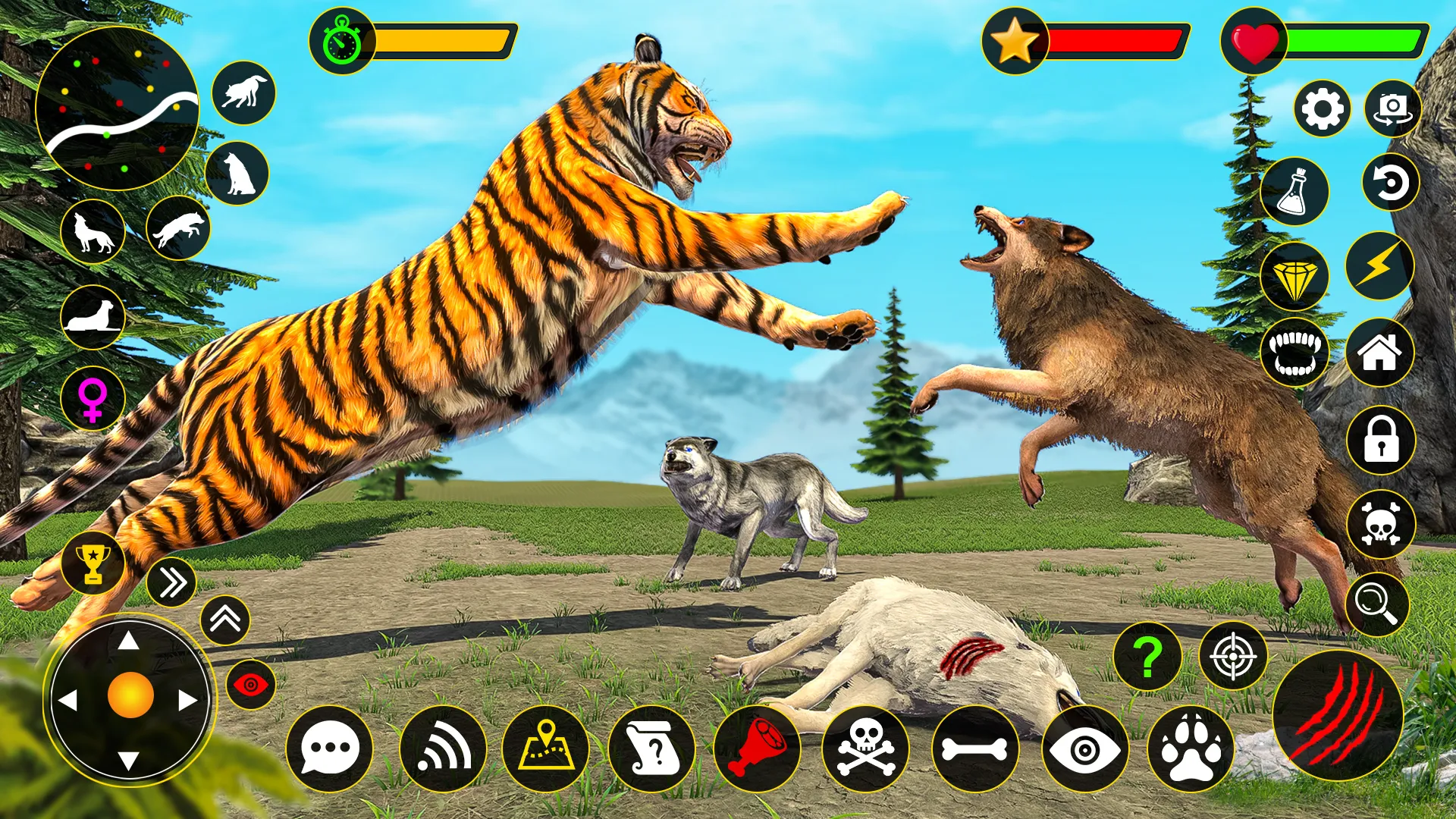 The Wolf Simulator: Wild Game | Indus Appstore | Screenshot