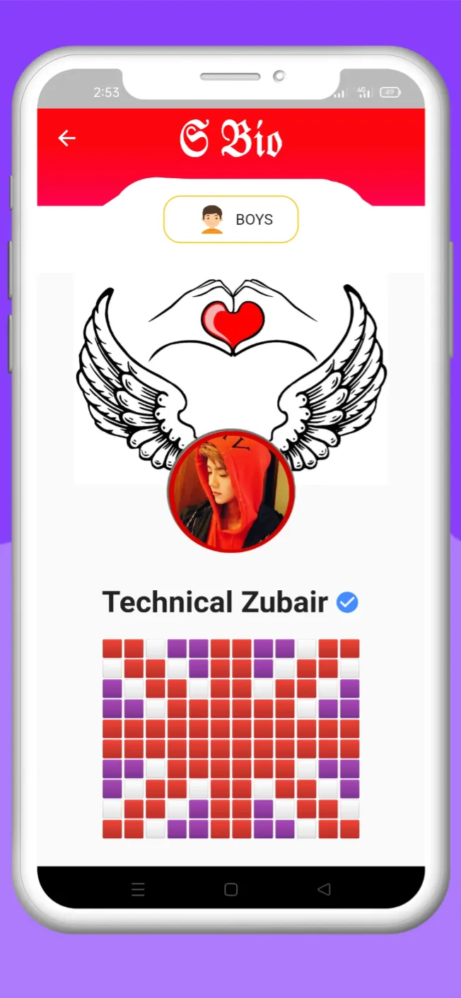 Stylish Bio Maker | Indus Appstore | Screenshot