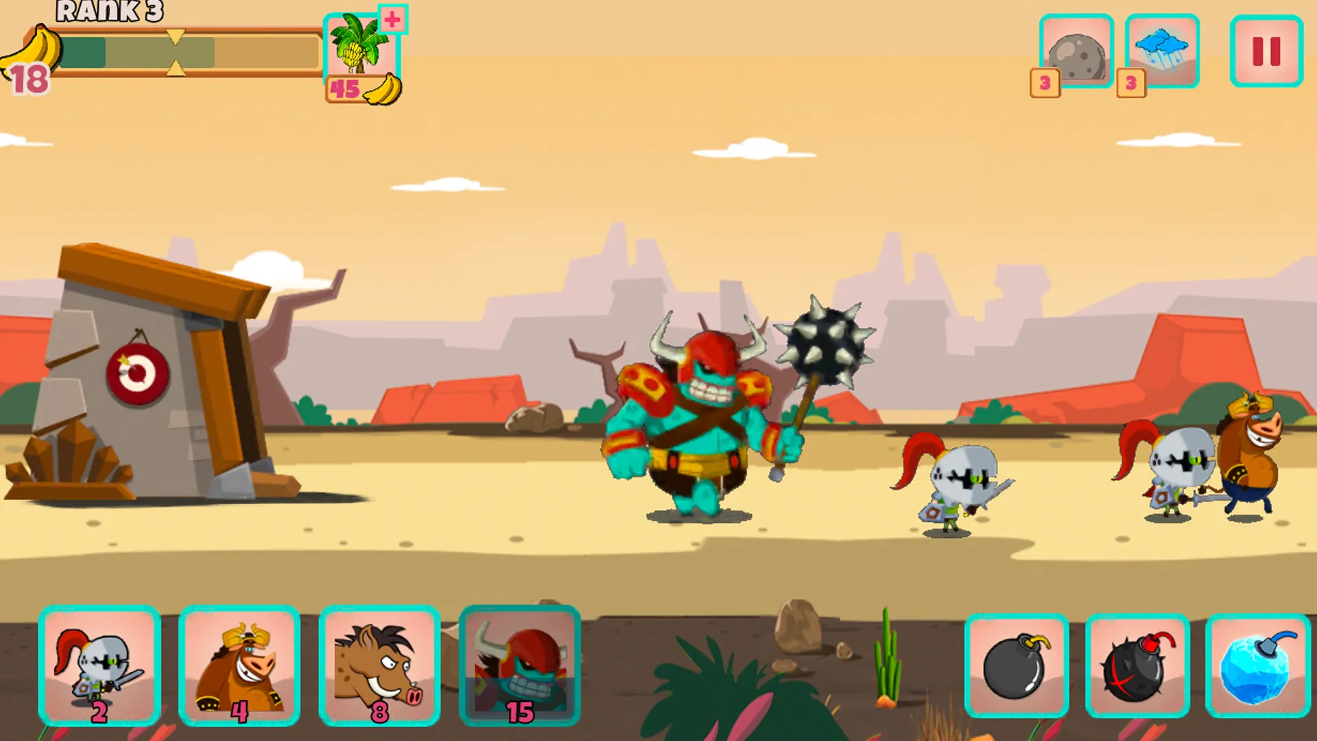 Monster Rush: Strategy TD war | Indus Appstore | Screenshot