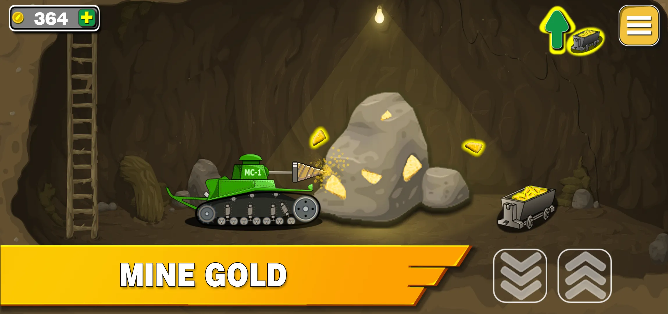 Tank Battle War 2d: vs Boss | Indus Appstore | Screenshot