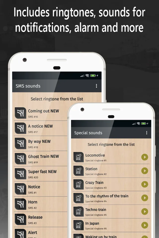 train ringtones for phone | Indus Appstore | Screenshot