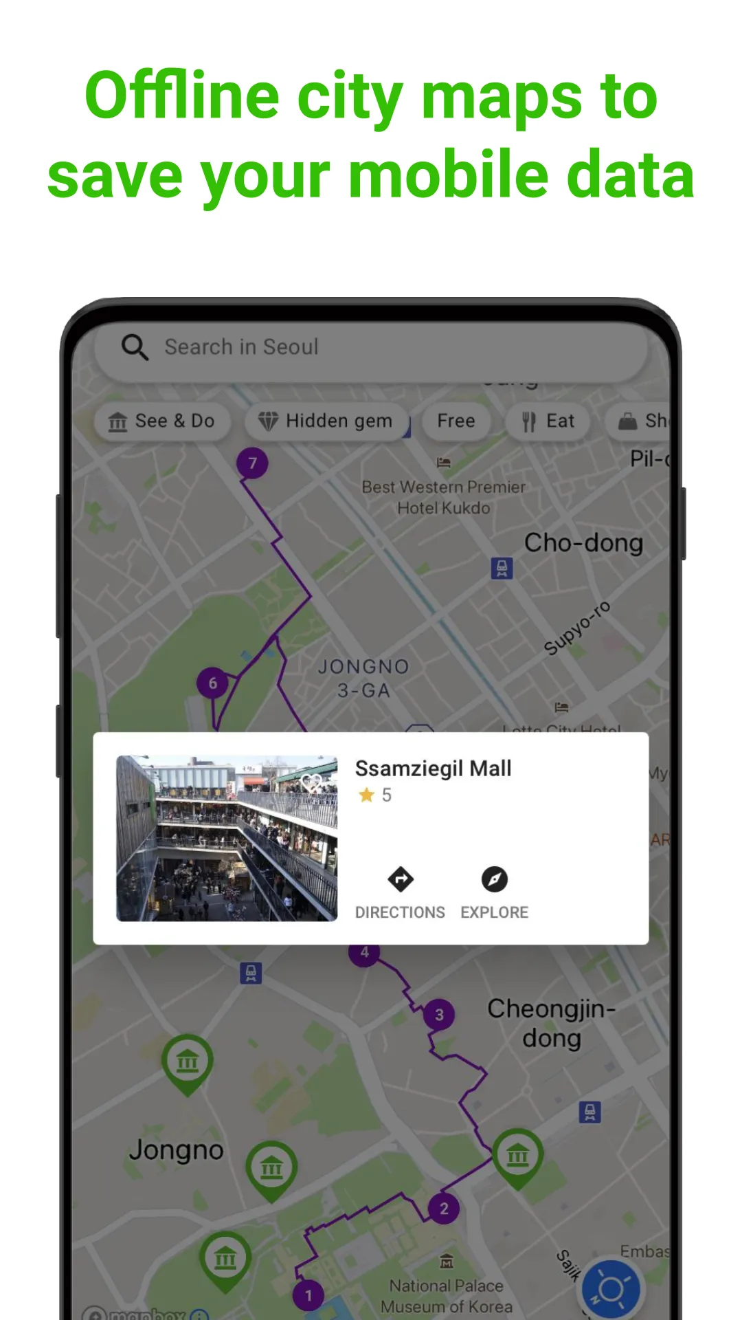 Seoul Tour Guide:SmartGuide | Indus Appstore | Screenshot