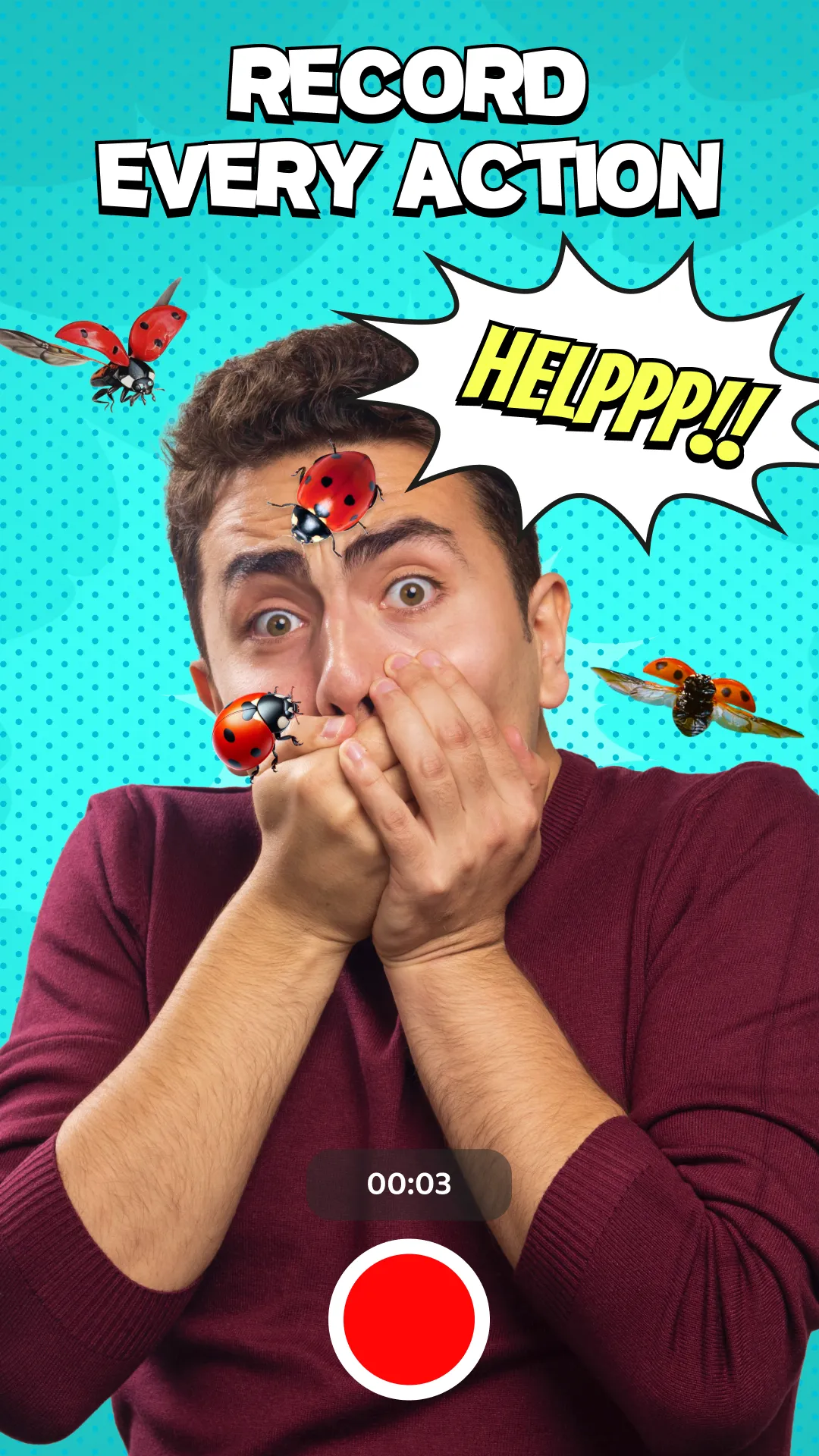 Bugzz: Insect Prank Filters | Indus Appstore | Screenshot