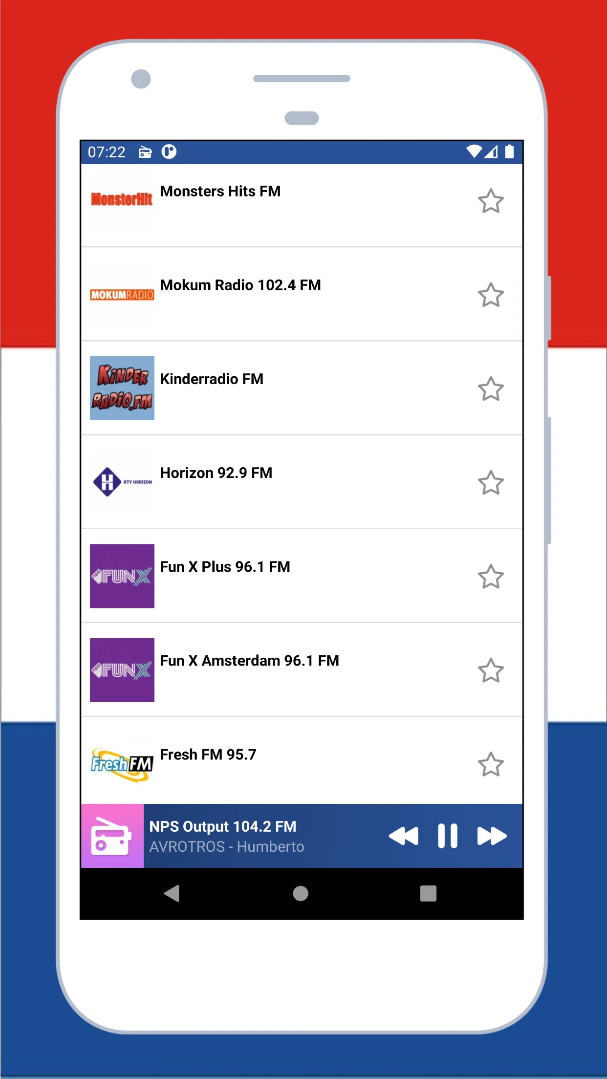 Radio Netherlands FM: Radio NL | Indus Appstore | Screenshot