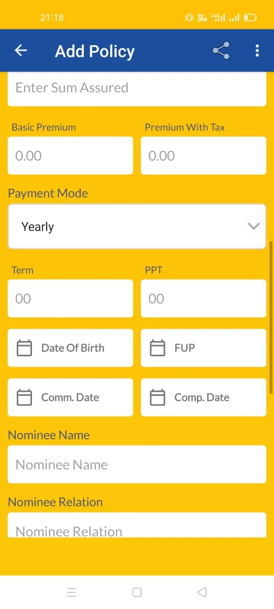 LIC Agent Diary & CDR | Indus Appstore | Screenshot