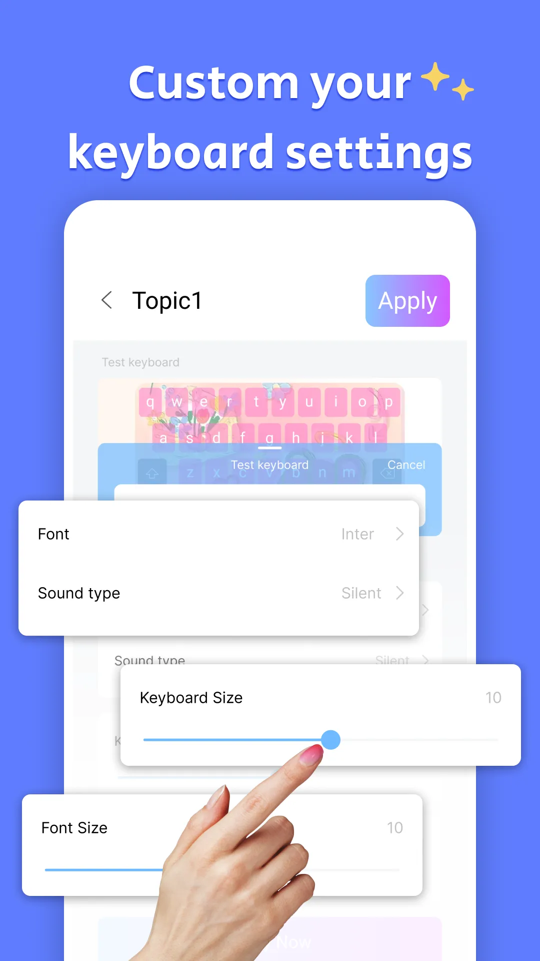 Keyboard Font & Keyboard Theme | Indus Appstore | Screenshot