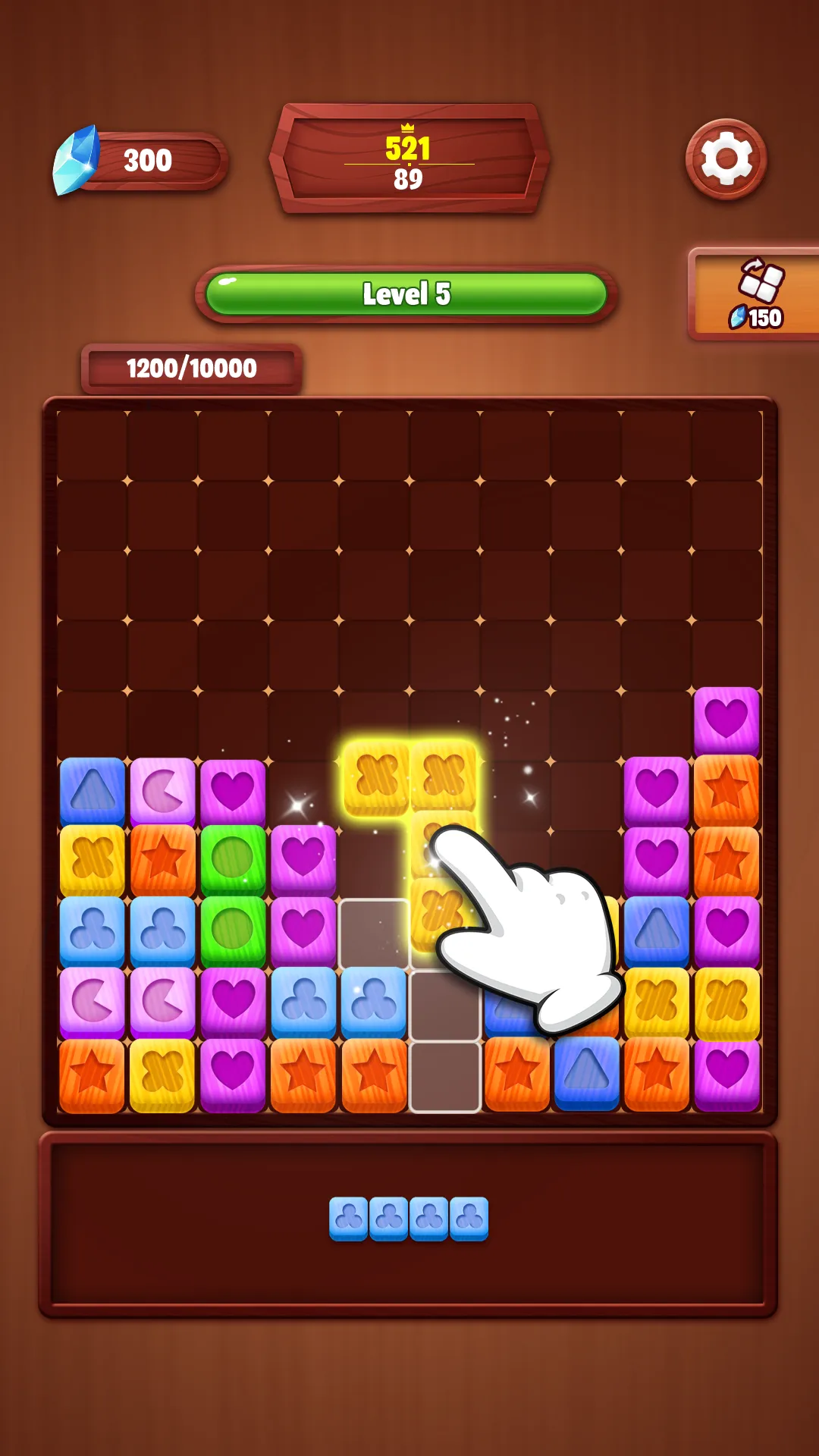 Woody Block Color Blast | Indus Appstore | Screenshot