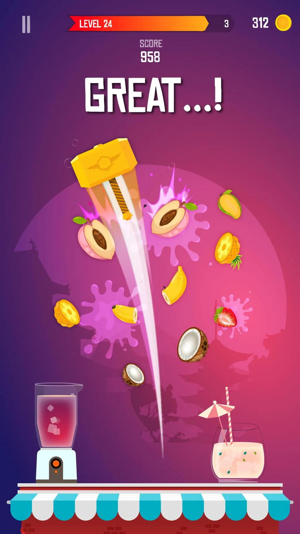 Knife Master Slicing Hit Juice | Indus Appstore | Screenshot