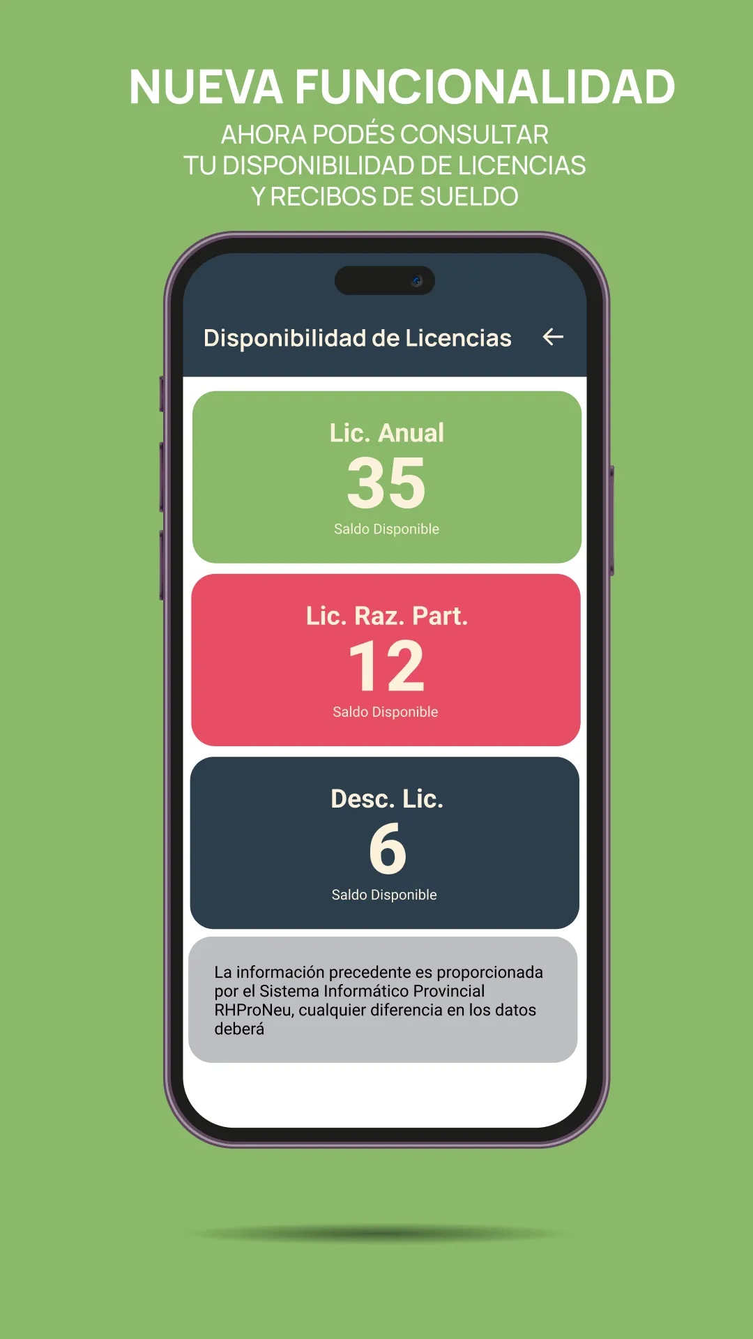 Mis Licencias - Neuquén | Indus Appstore | Screenshot