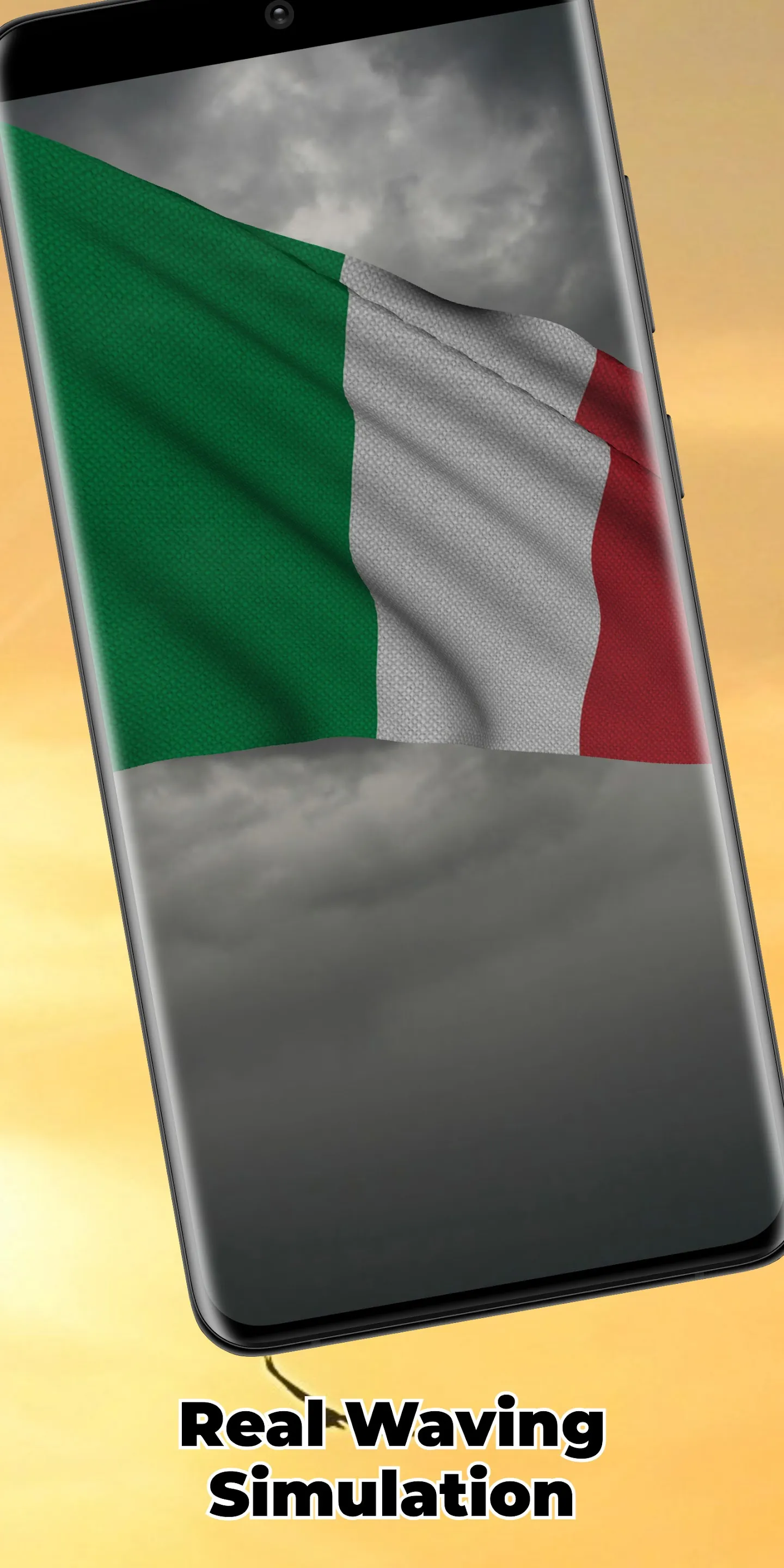 Italy Flag Live Wallpaper | Indus Appstore | Screenshot