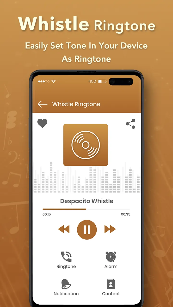 Whistle Ringtone | Indus Appstore | Screenshot