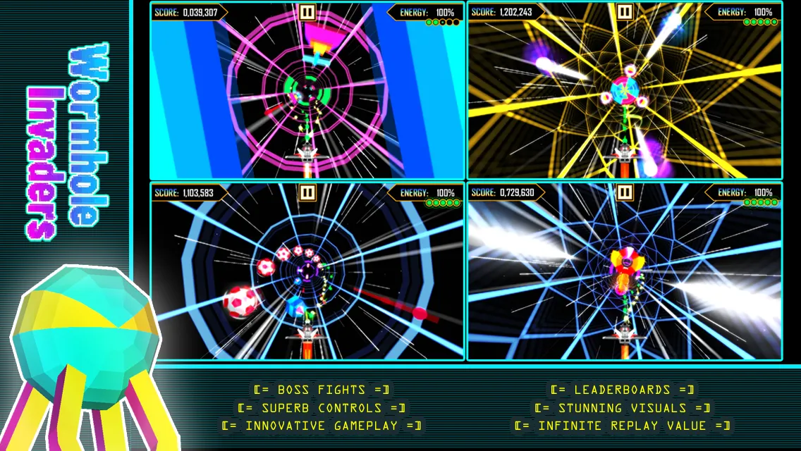 Wormhole Invaders | Indus Appstore | Screenshot