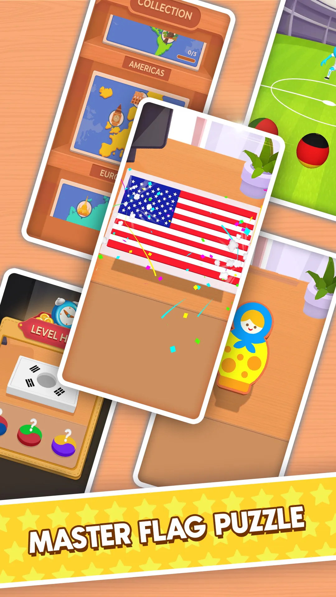 Drop Fit: World Flag Puzzle | Indus Appstore | Screenshot