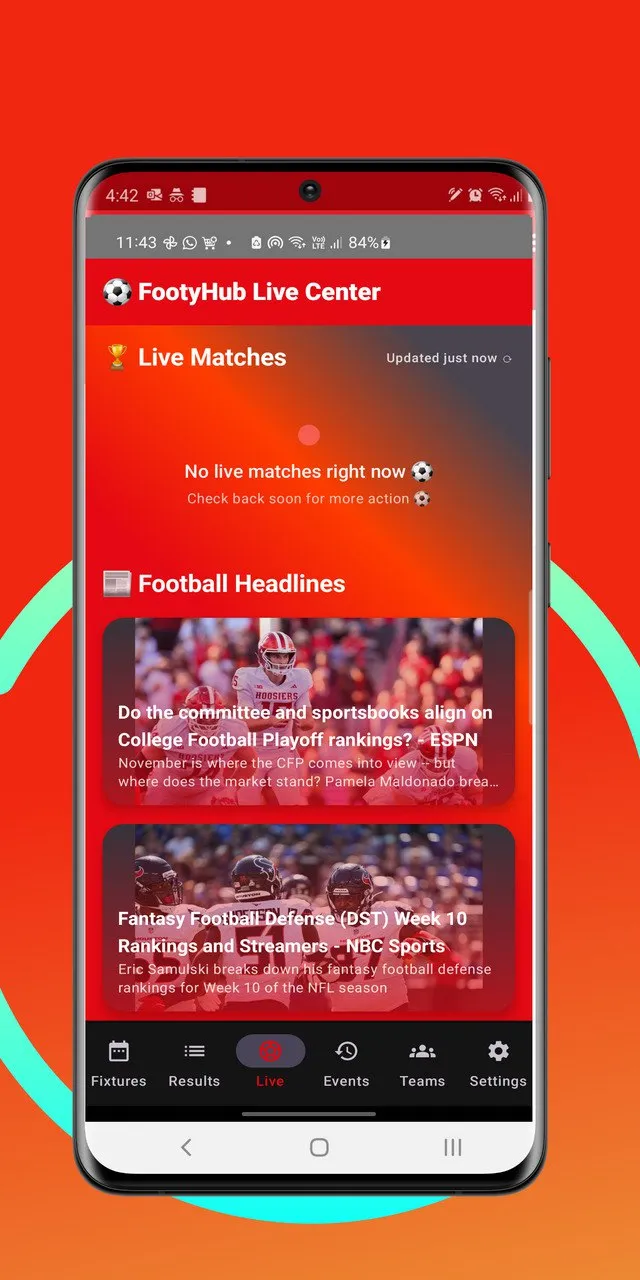 Live Football TV Streaming HD | Indus Appstore | Screenshot