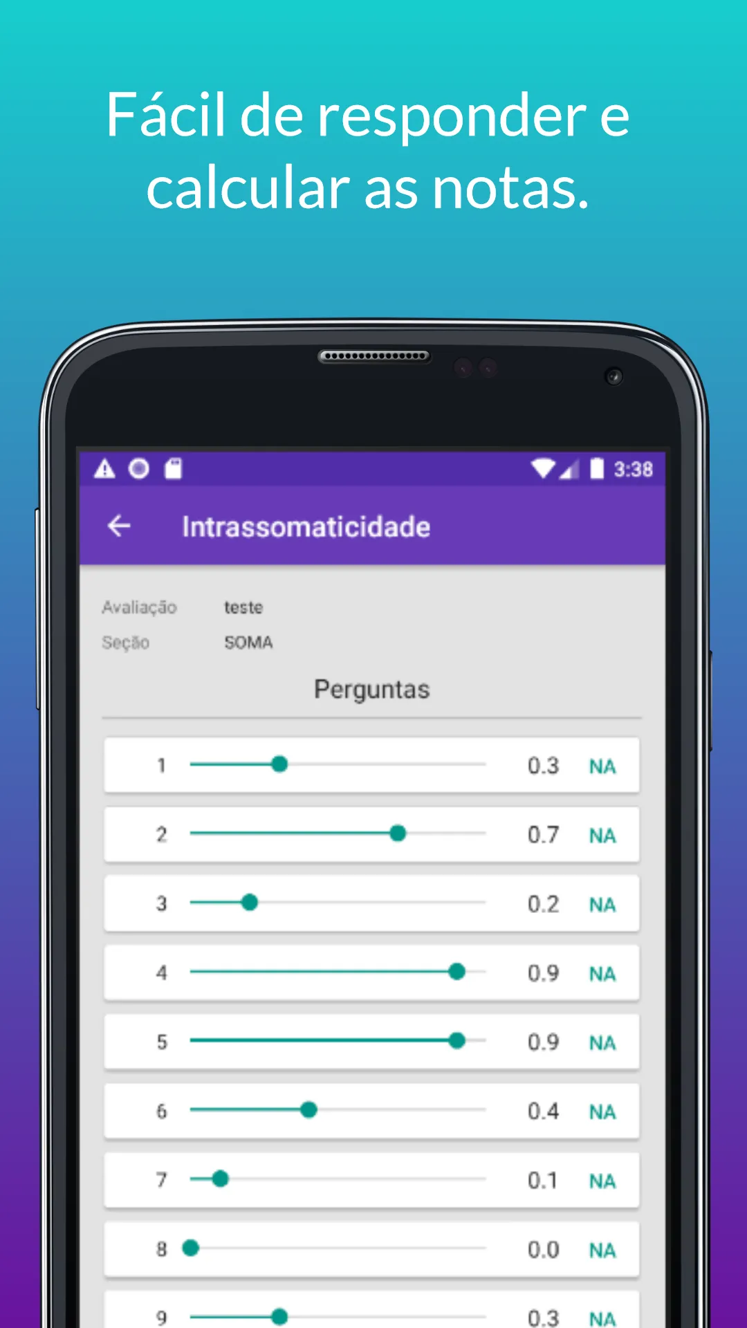 Conscienciômetro | Indus Appstore | Screenshot