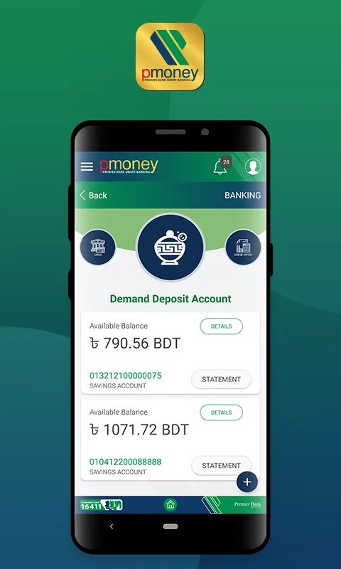 pmoney smart banking | Indus Appstore | Screenshot