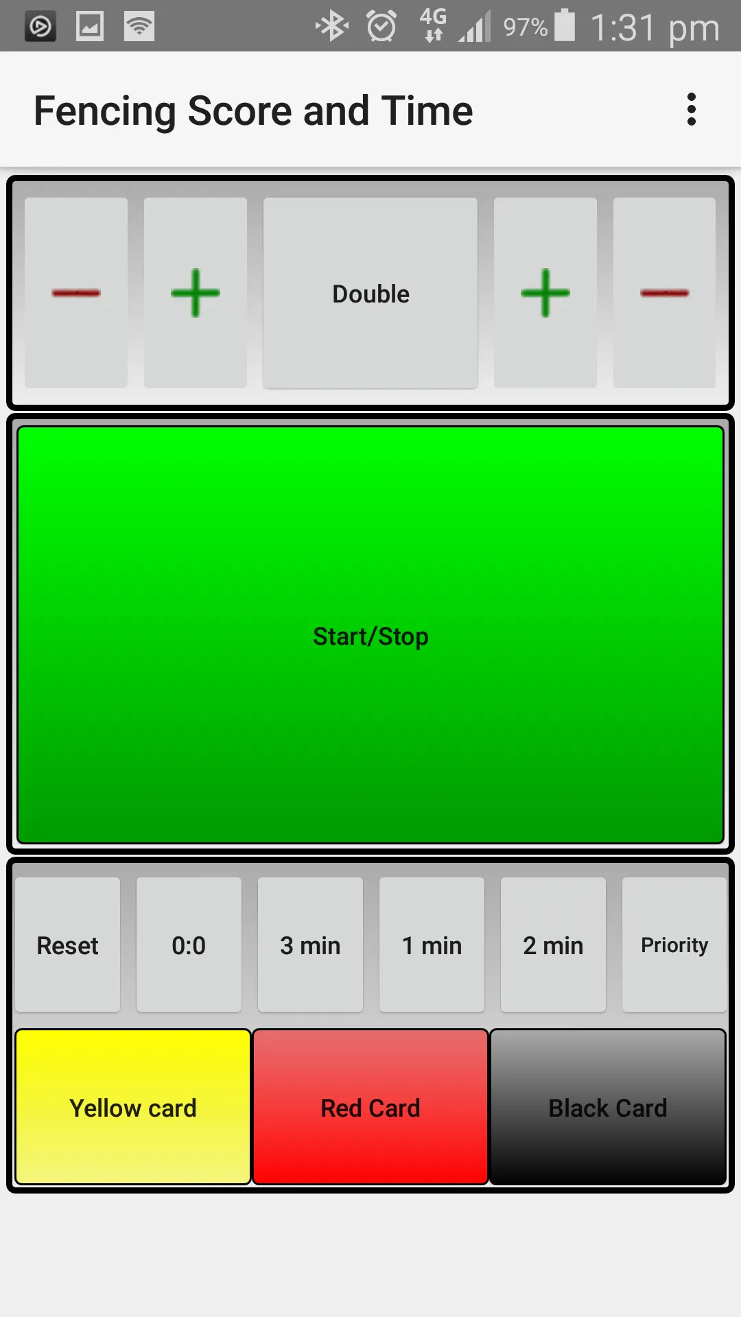 Fencing score and time | Indus Appstore | Screenshot