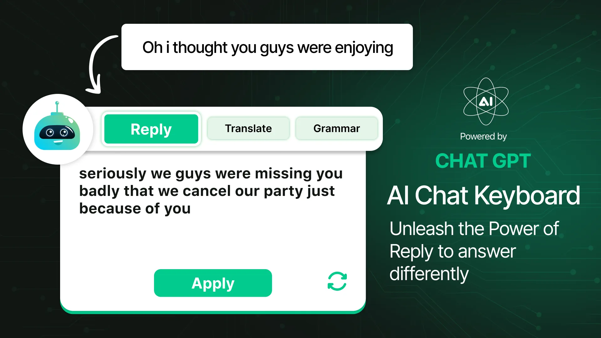 AI Chat Keyboard: Smart Typing | Indus Appstore | Screenshot