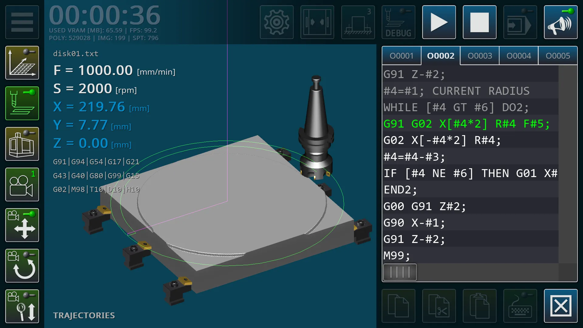 CNC Milling Simulator | Indus Appstore | Screenshot