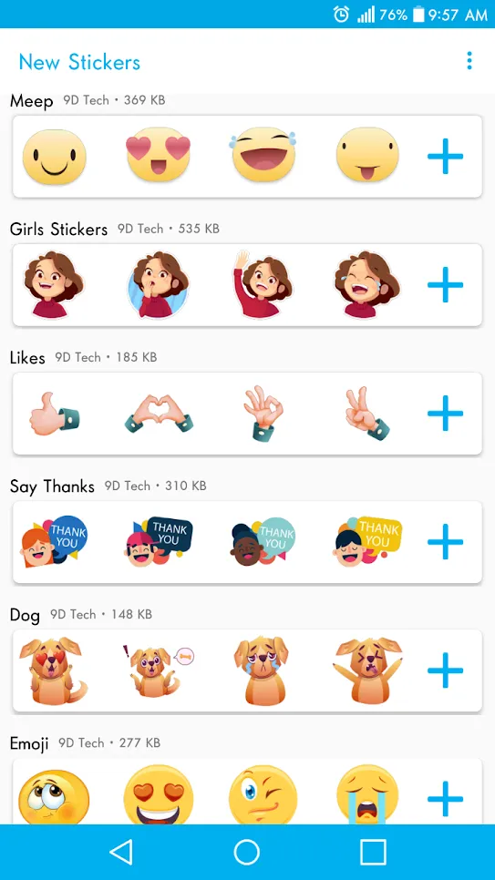 More Stickers For WhatsApp | Indus Appstore | Screenshot