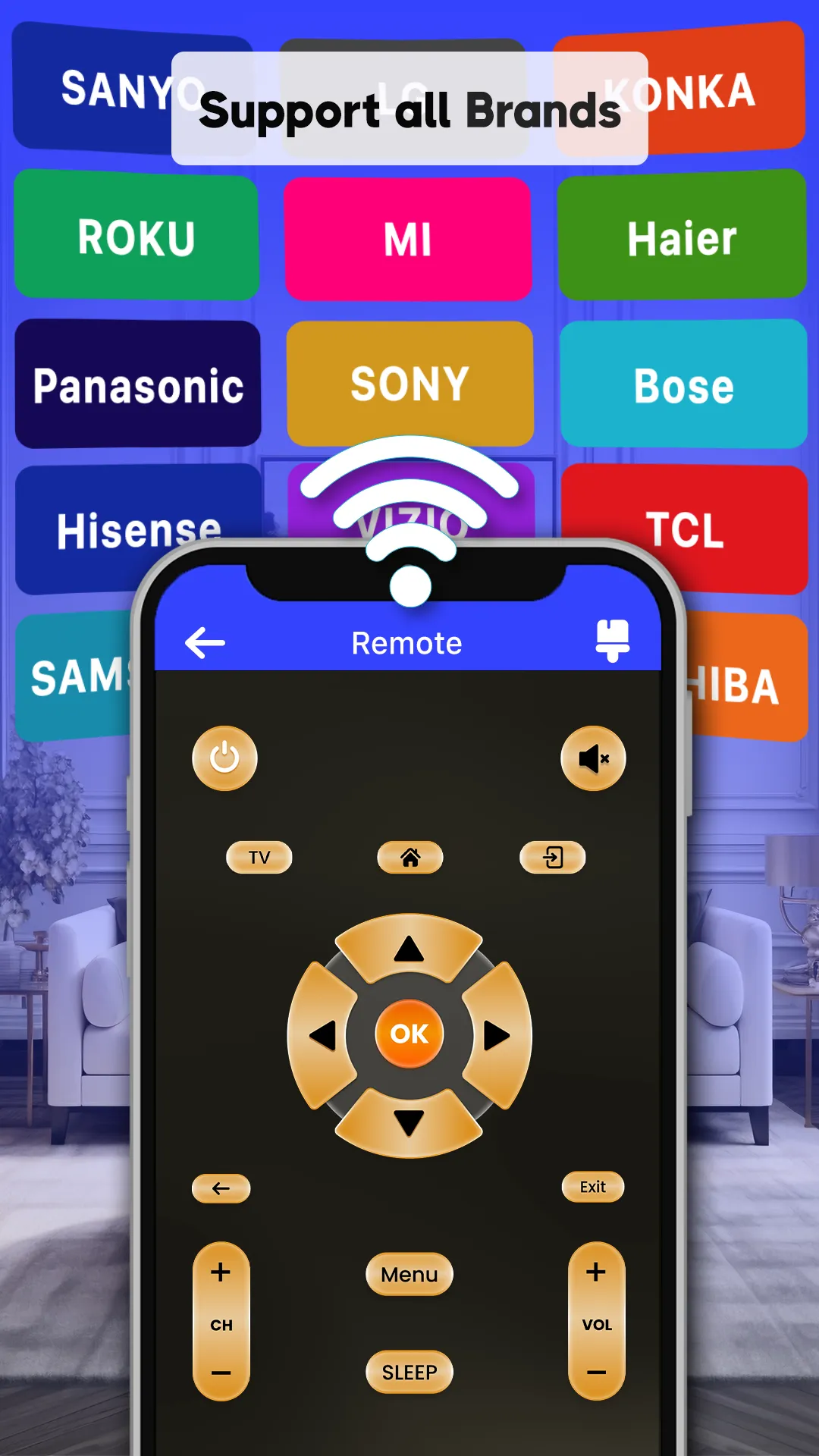 Universal TV Remote Control-IR | Indus Appstore | Screenshot