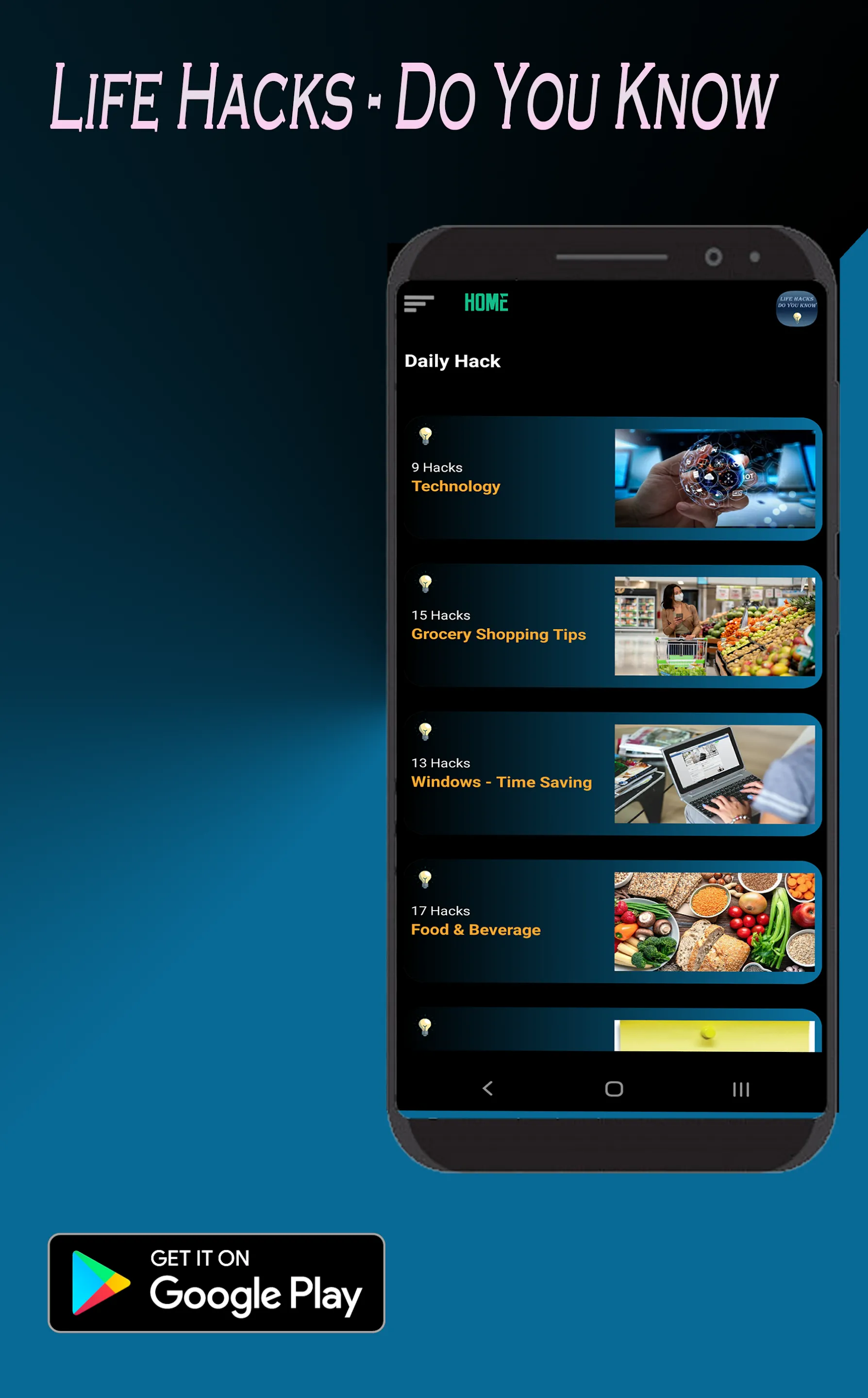 Life Hacks - Do You Know | Indus Appstore | Screenshot