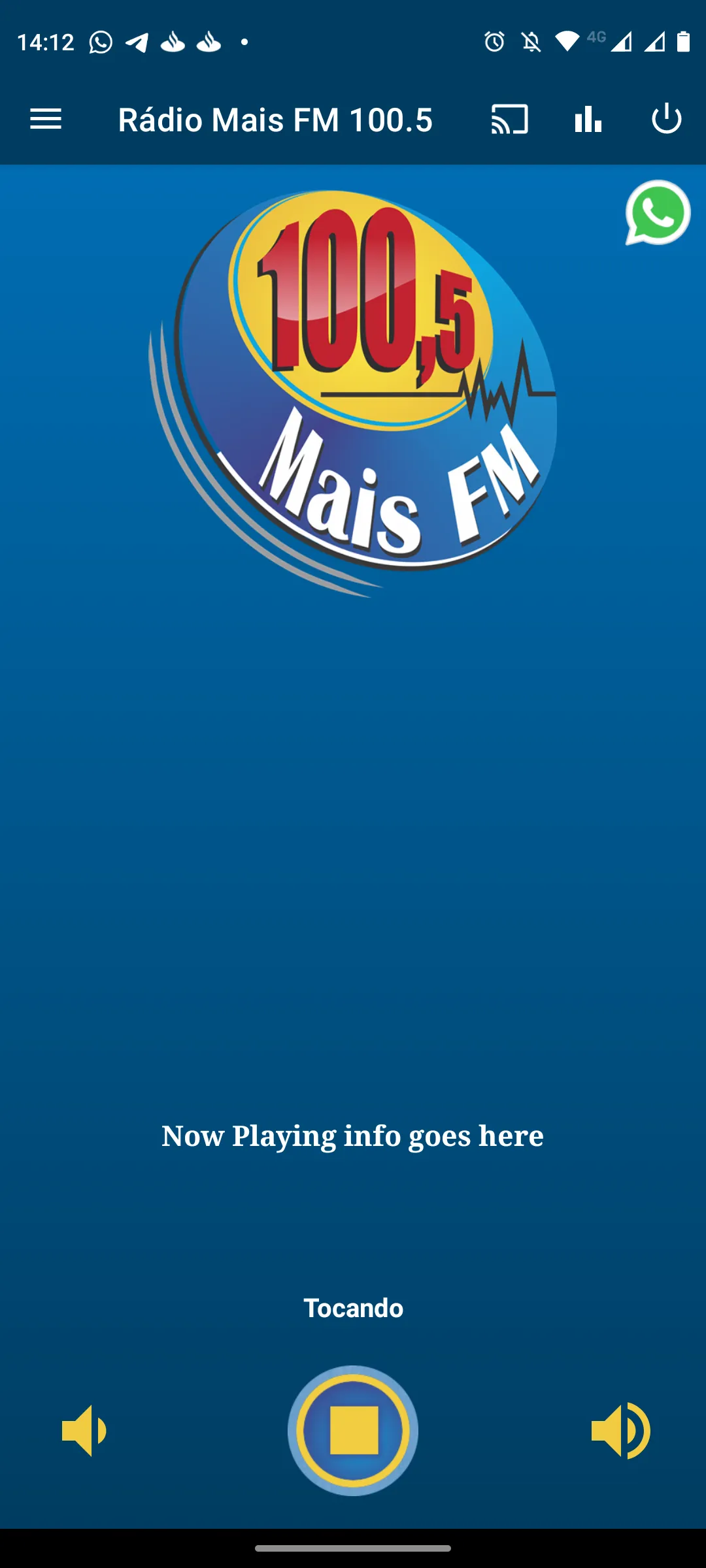 Rádio Mais FM 100.5 | Indus Appstore | Screenshot