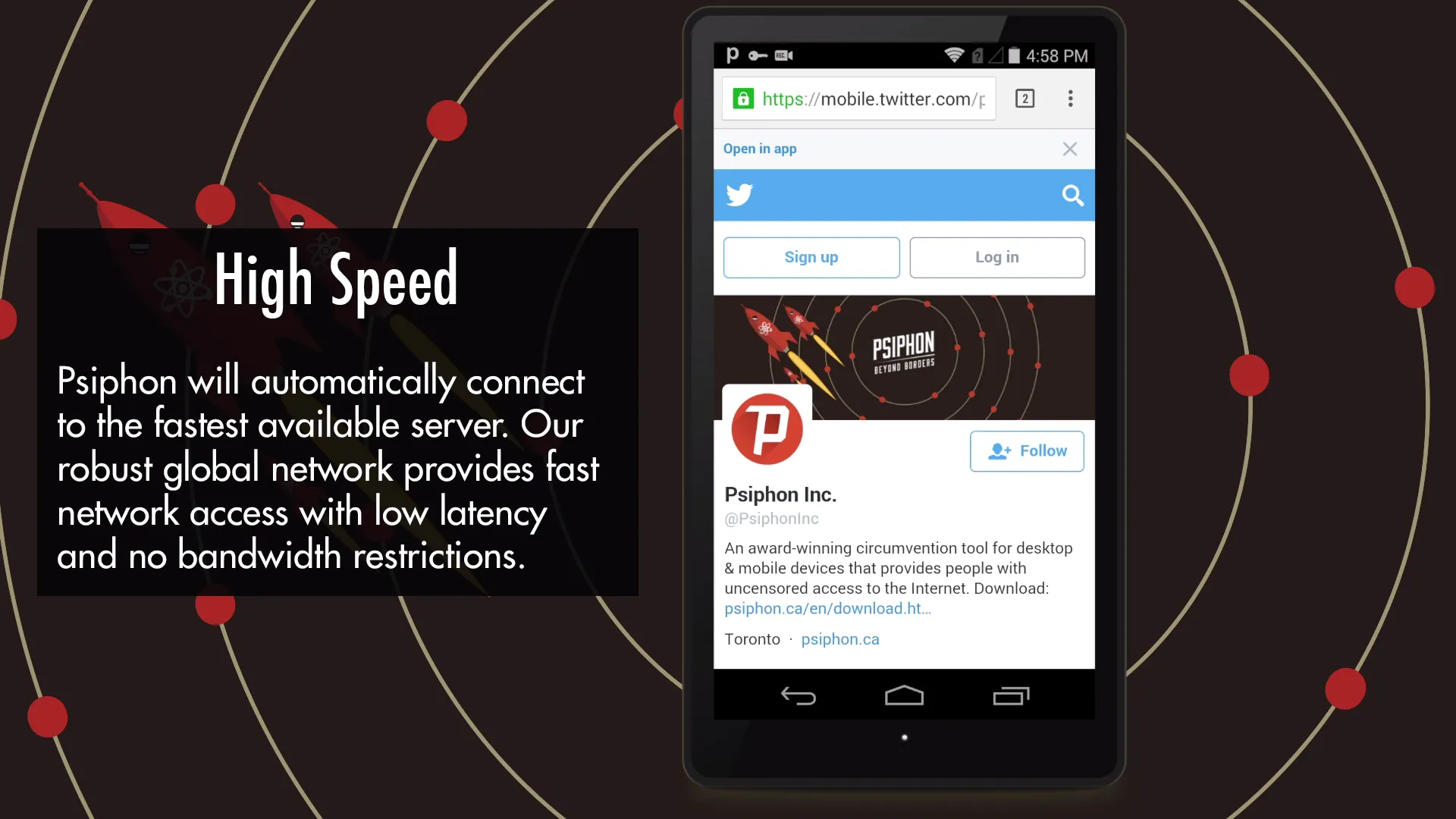 Psiphon Pro | Indus Appstore | Screenshot