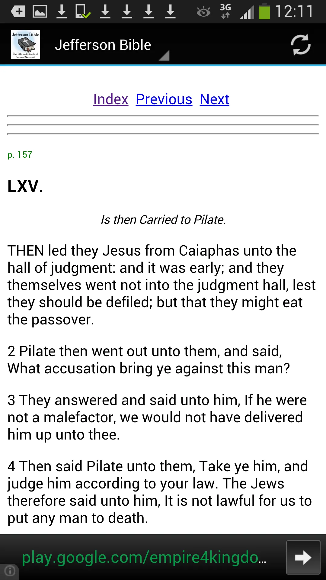 Jefferson Bible | Indus Appstore | Screenshot