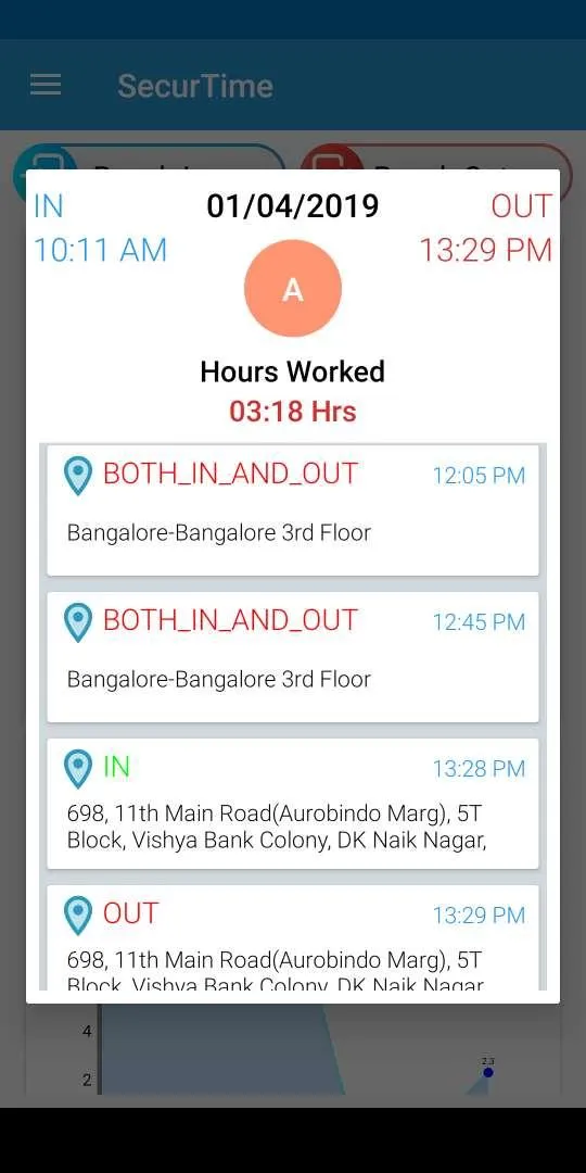 SecurTime | Indus Appstore | Screenshot