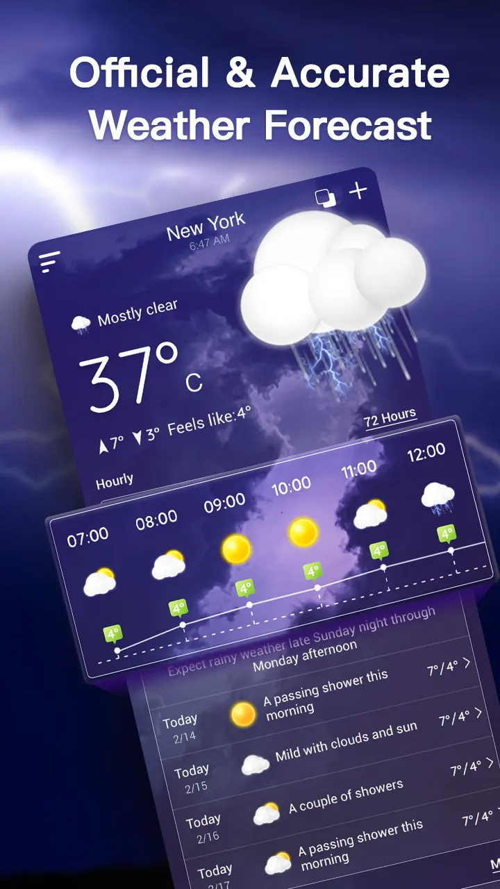 Live Weather Forecast | Indus Appstore | Screenshot