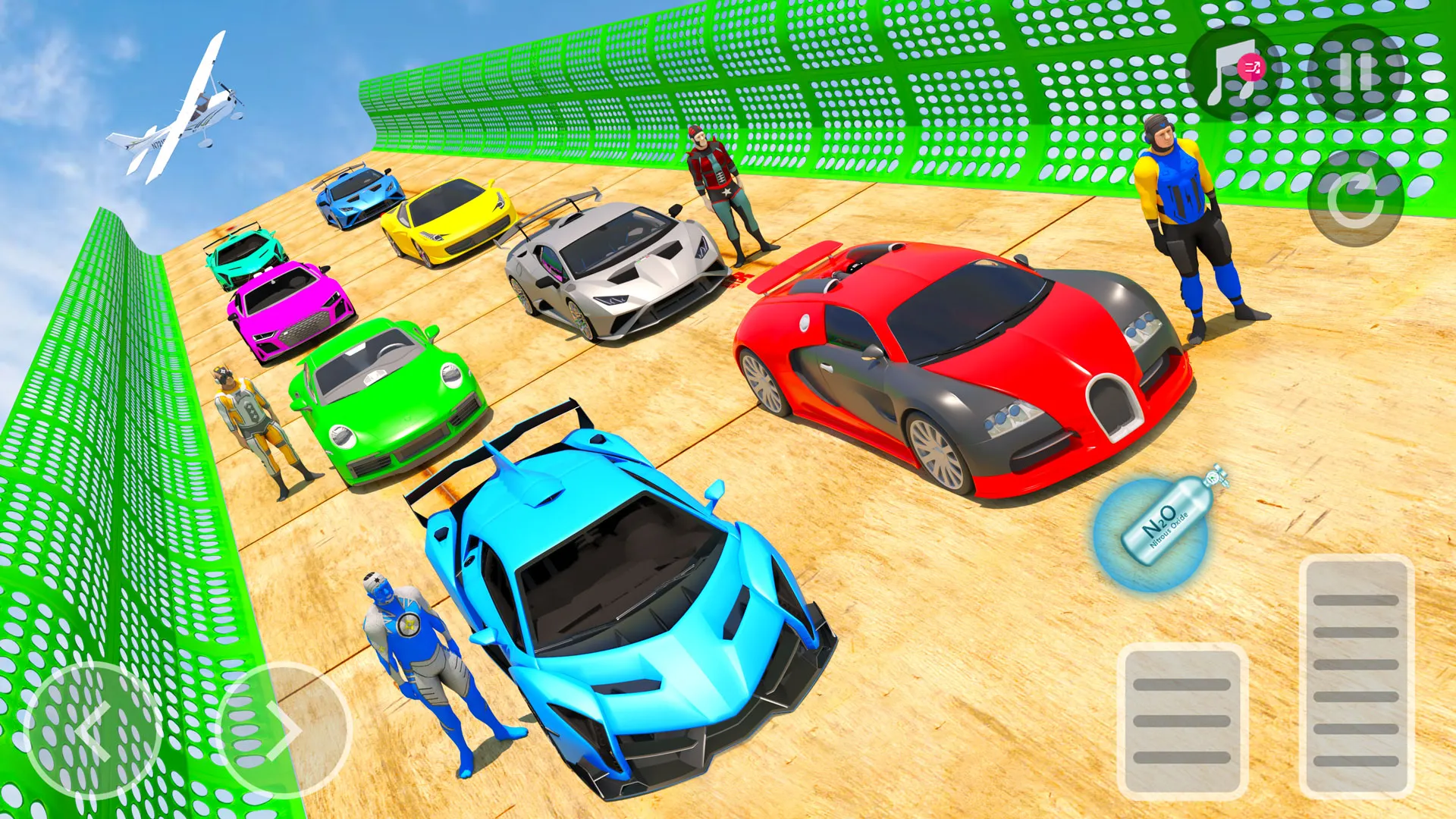 Superhero Car: Mega Ramp Games | Indus Appstore | Screenshot