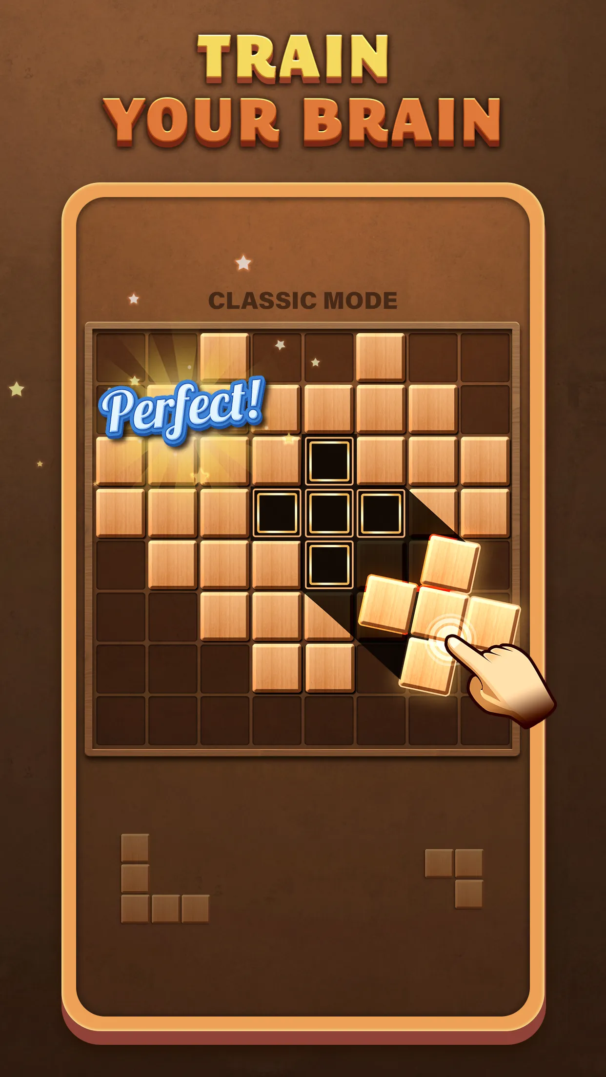 Fill Wooden Block 8x8 | Indus Appstore | Screenshot