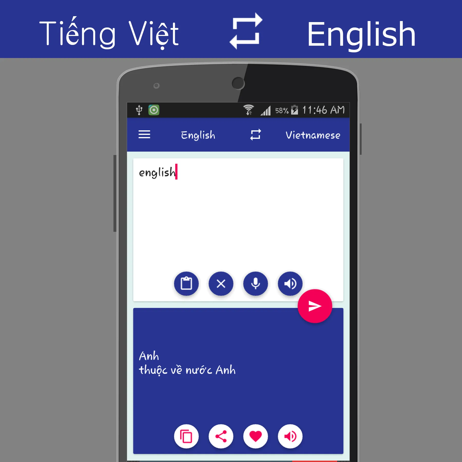 Vietnamese English Translator | Indus Appstore | Screenshot