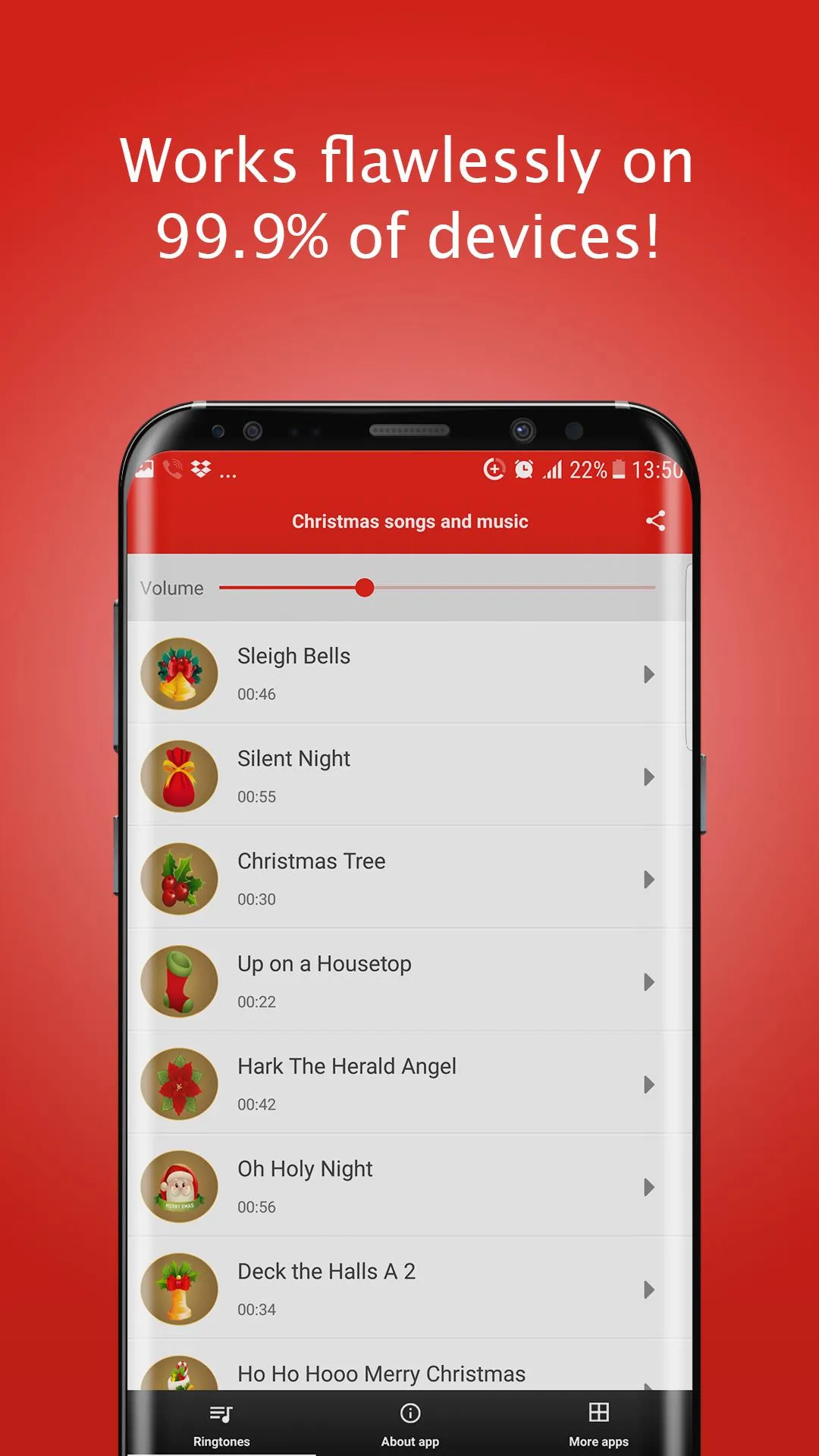 Christmas Songs and Music | Indus Appstore | Screenshot