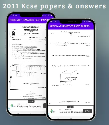 Kcse 2011: past papers. | Indus Appstore | Screenshot