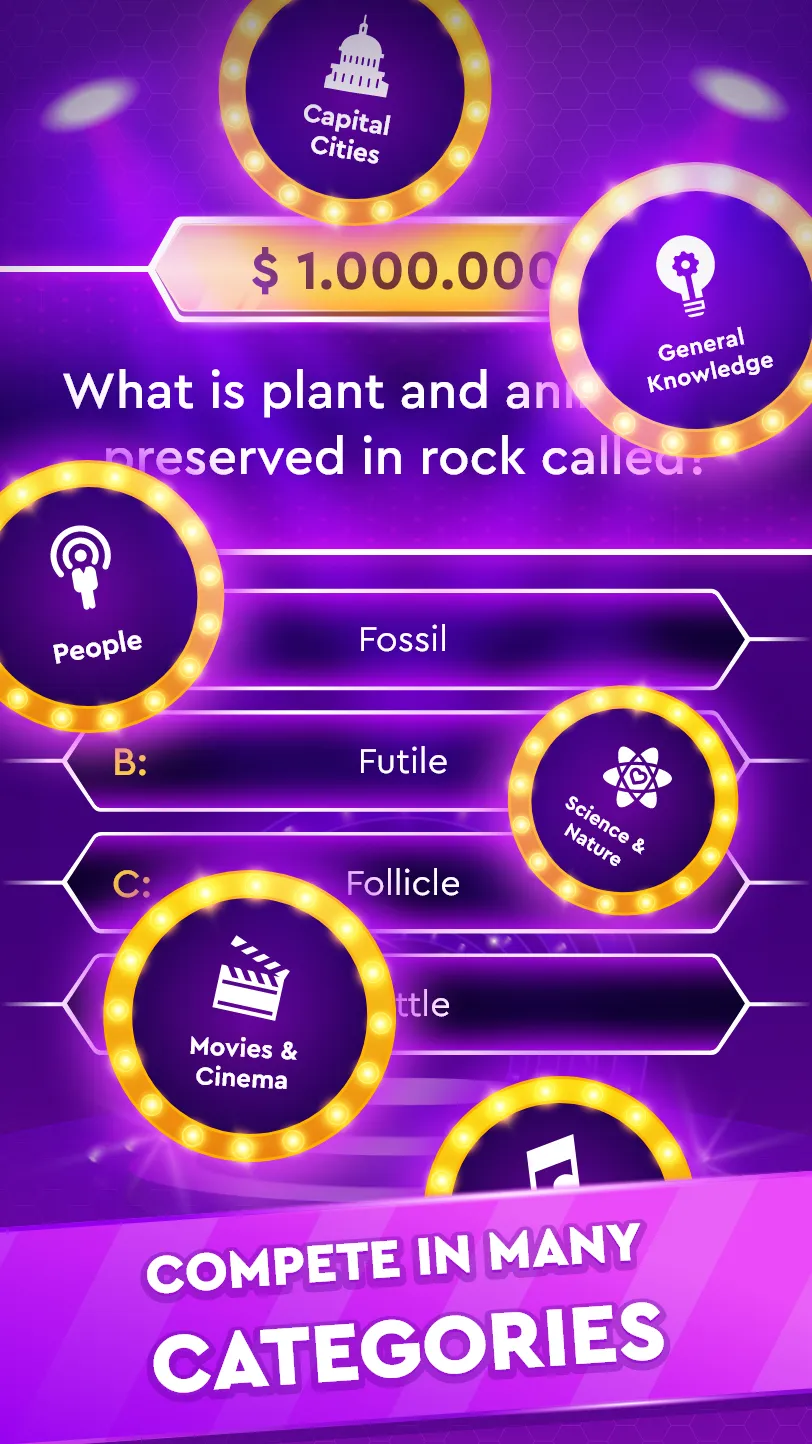 Trivia Game: Millionaire Quiz | Indus Appstore | Screenshot