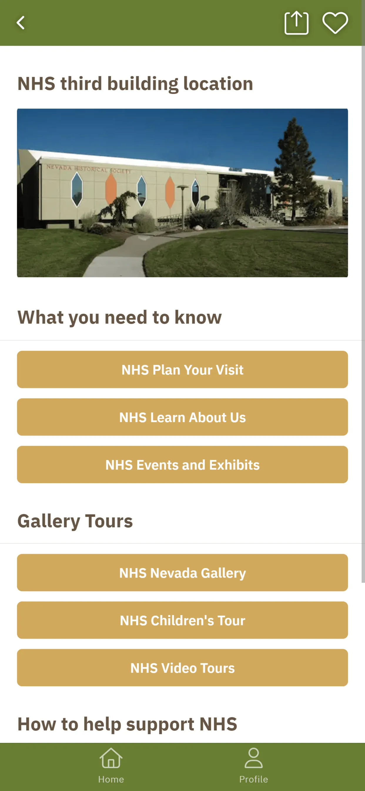 Nevada State Museums | Indus Appstore | Screenshot
