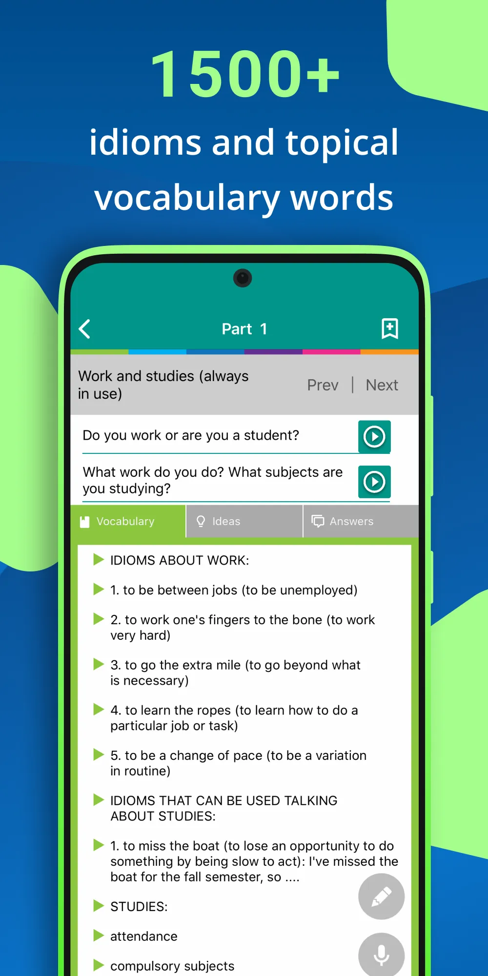 IELTS Speaking Assistant | Indus Appstore | Screenshot