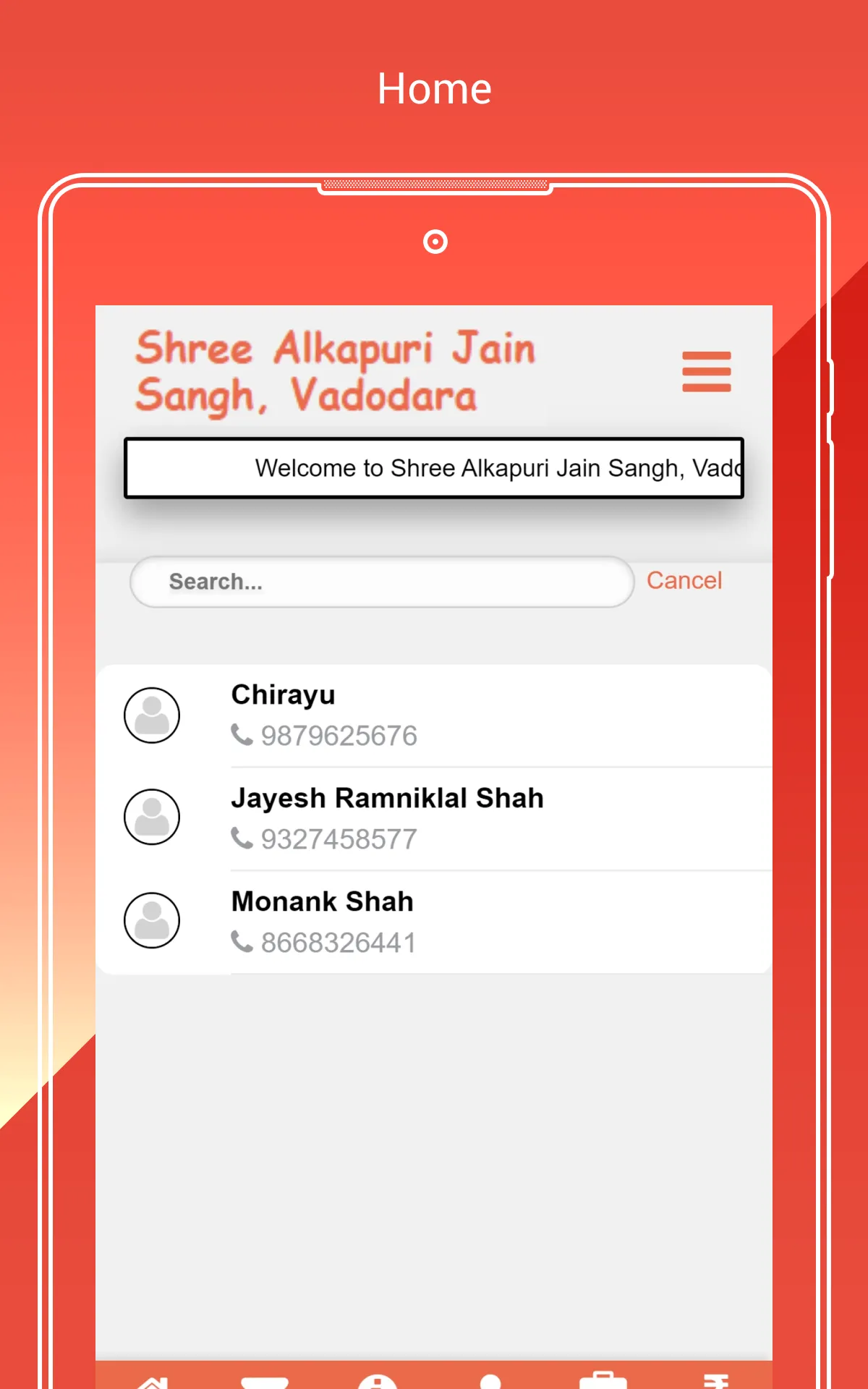 Shree Alkapuri Jain Sangh, Vad | Indus Appstore | Screenshot