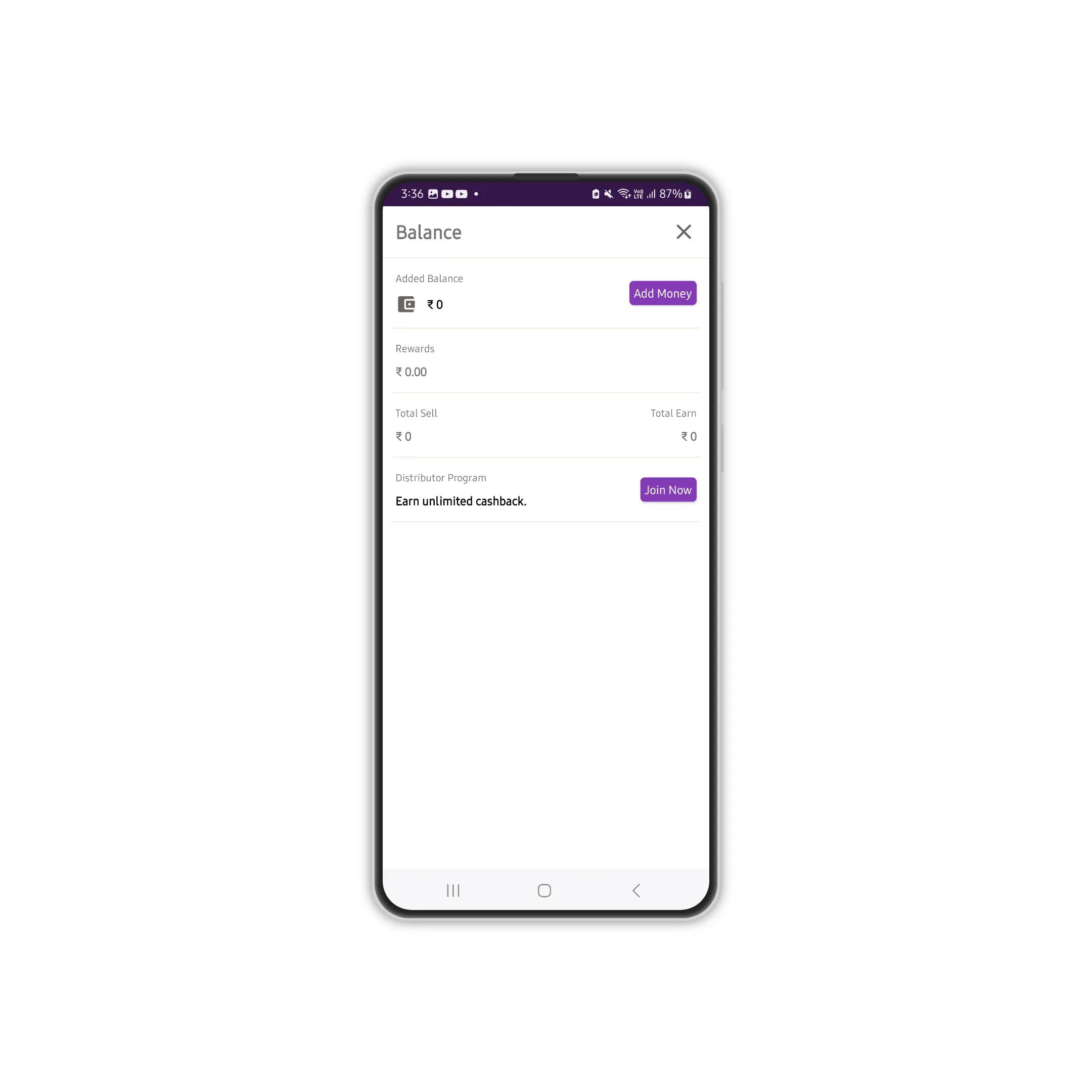 Recharge Commission Eg | Indus Appstore | Screenshot