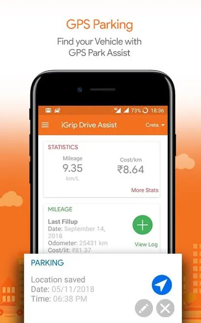 Amkette iGrip Drive Assist | Indus Appstore | Screenshot