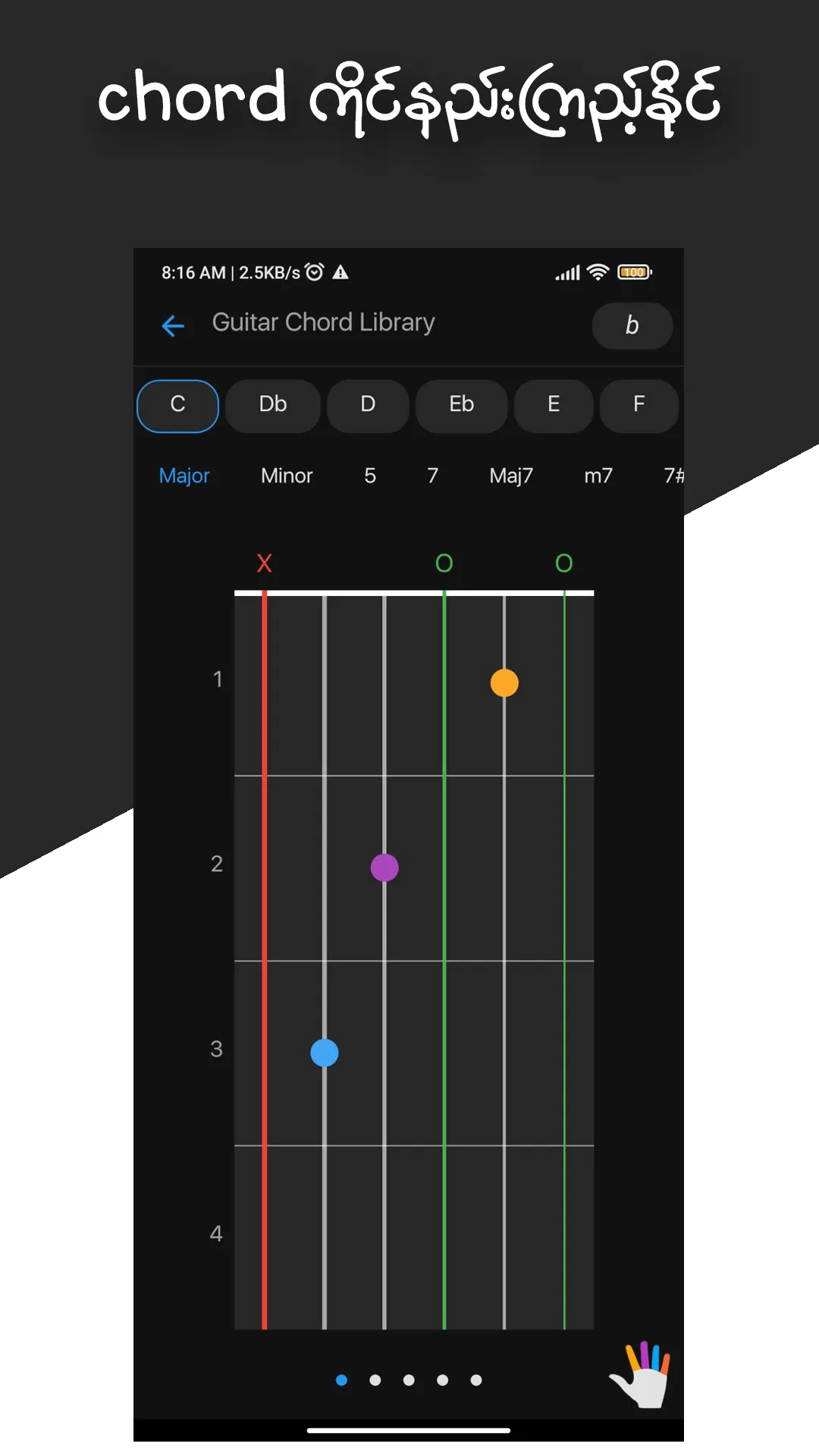 GChord:Guitar Chords Store MM | Indus Appstore | Screenshot