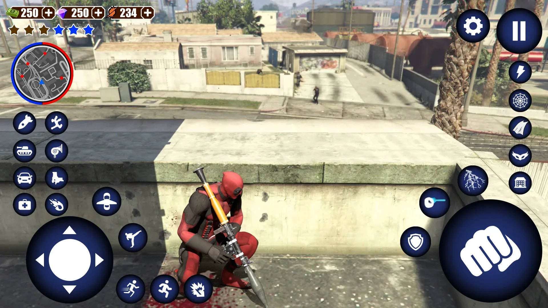 Miami Rope Hero Spider Game | Indus Appstore | Screenshot