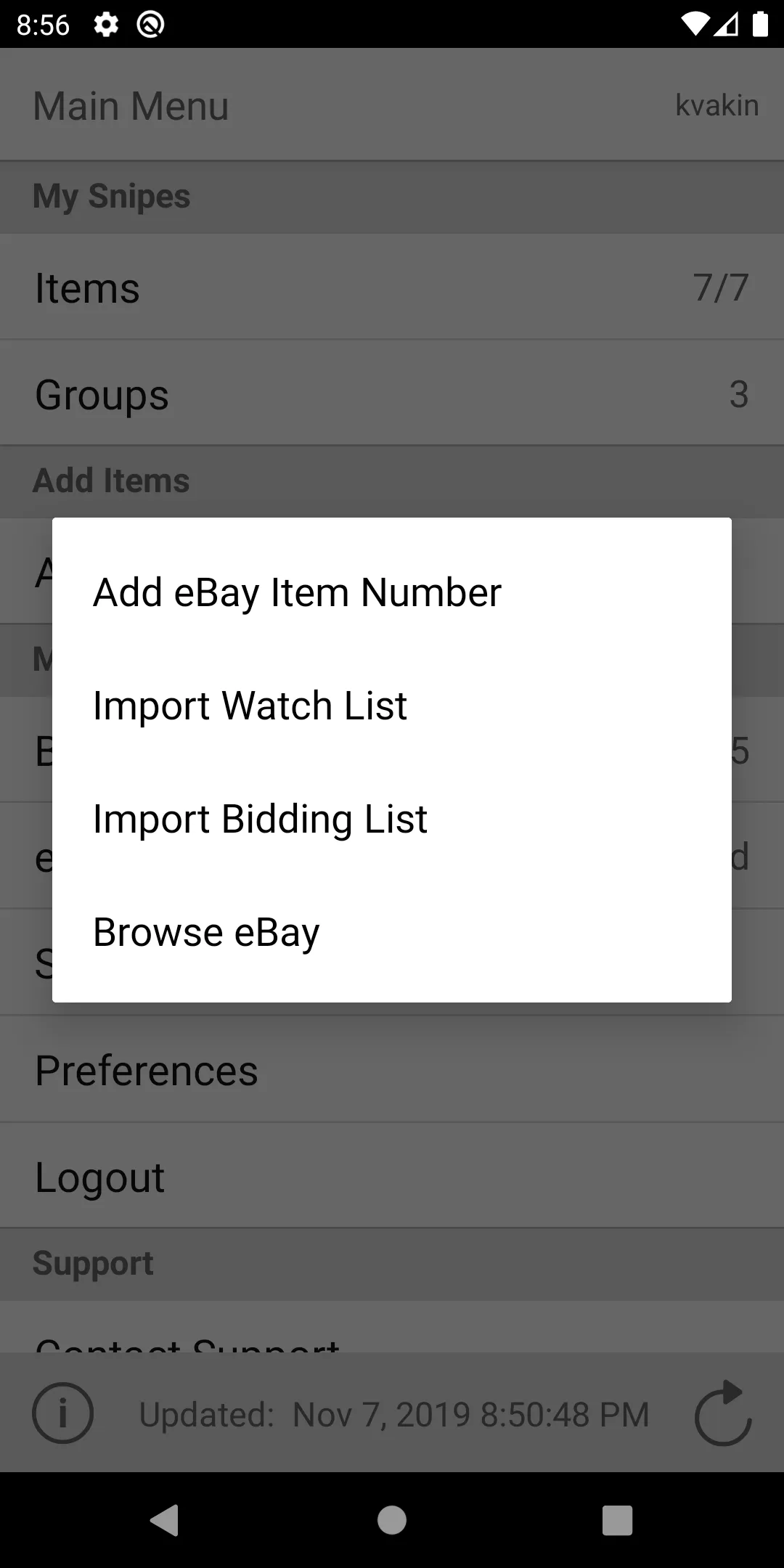 Auction Bid Sniper for eBay | Indus Appstore | Screenshot