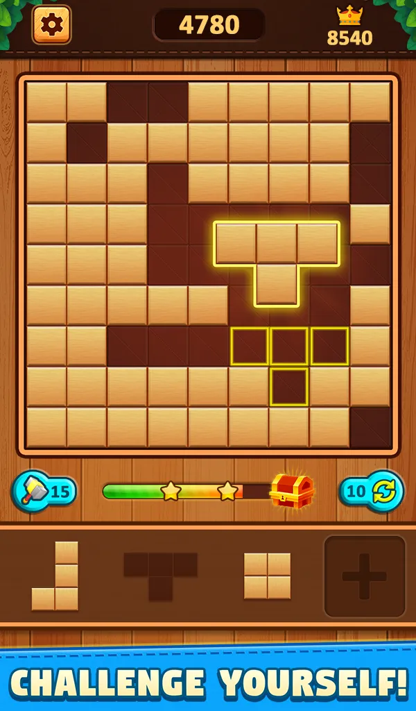 Wood Block Puzzle Classic Game | Indus Appstore | Screenshot