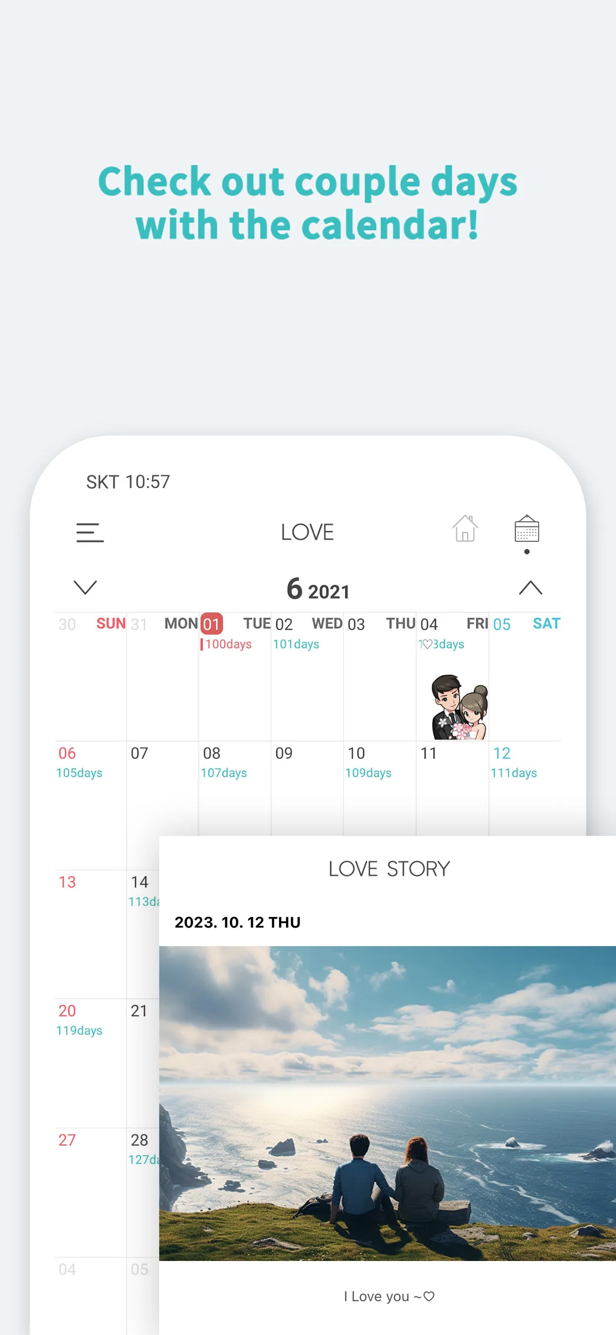 Couple Widget : Love Countdown | Indus Appstore | Screenshot