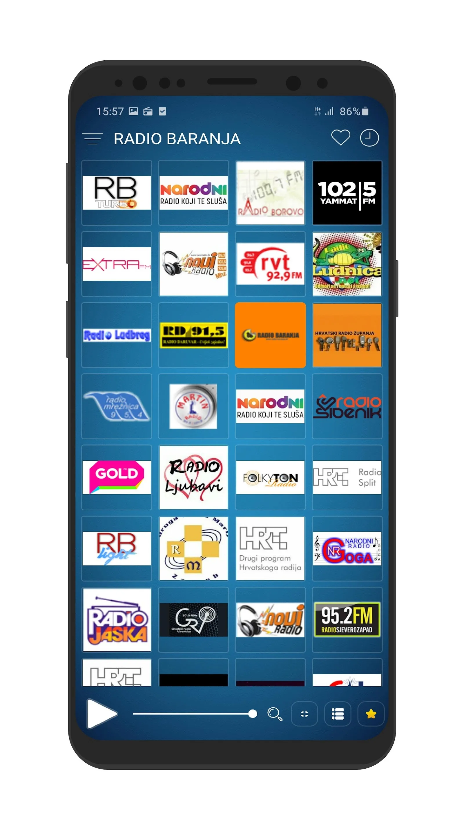 Croatia Radio: Online FM Radio | Indus Appstore | Screenshot