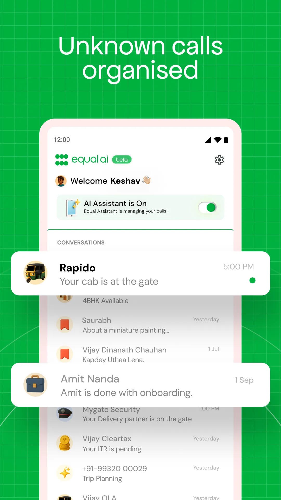 Equal AI - Caller ID Assistant | Indus Appstore | Screenshot