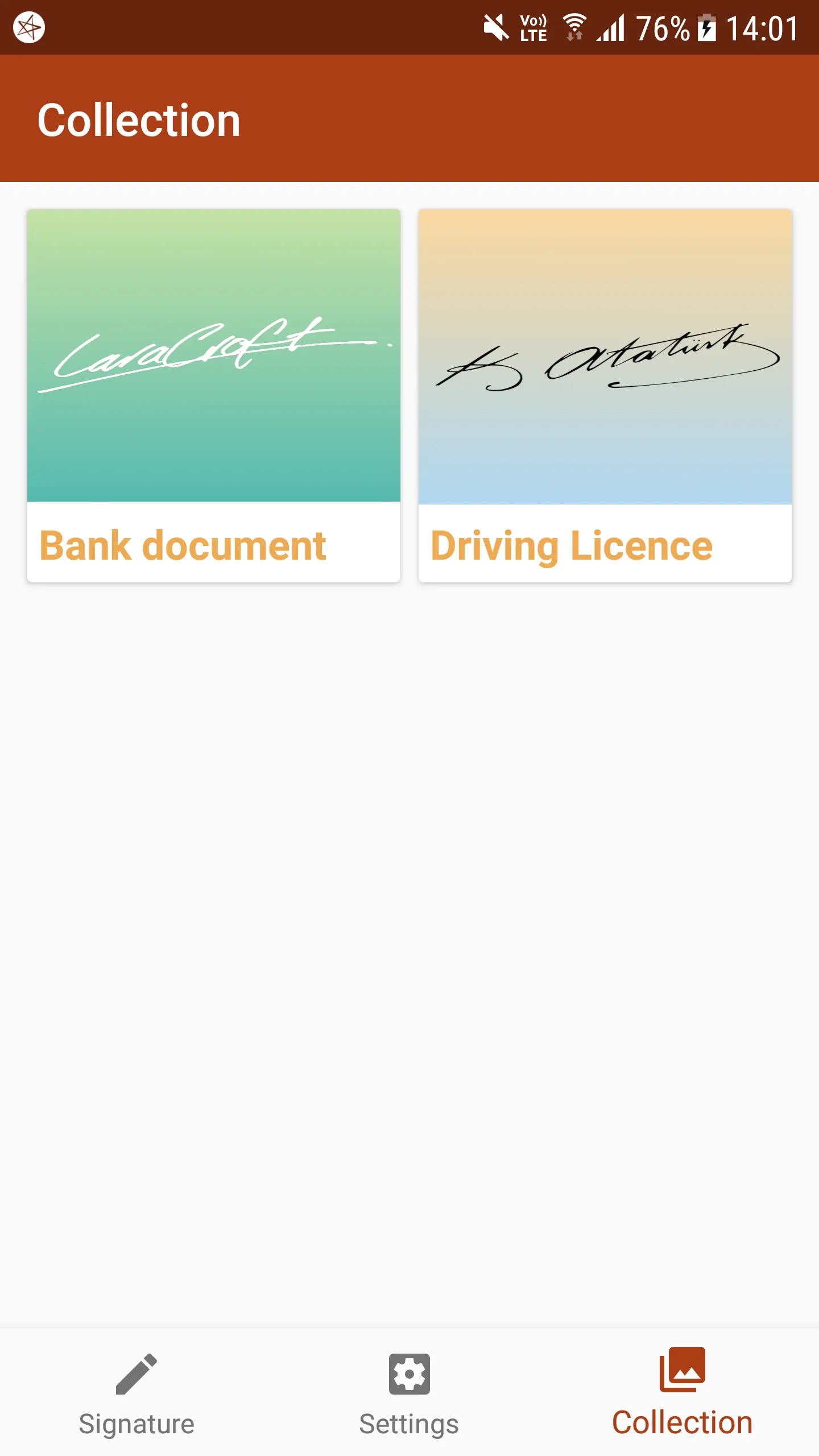 Signature Creator Lite | Indus Appstore | Screenshot